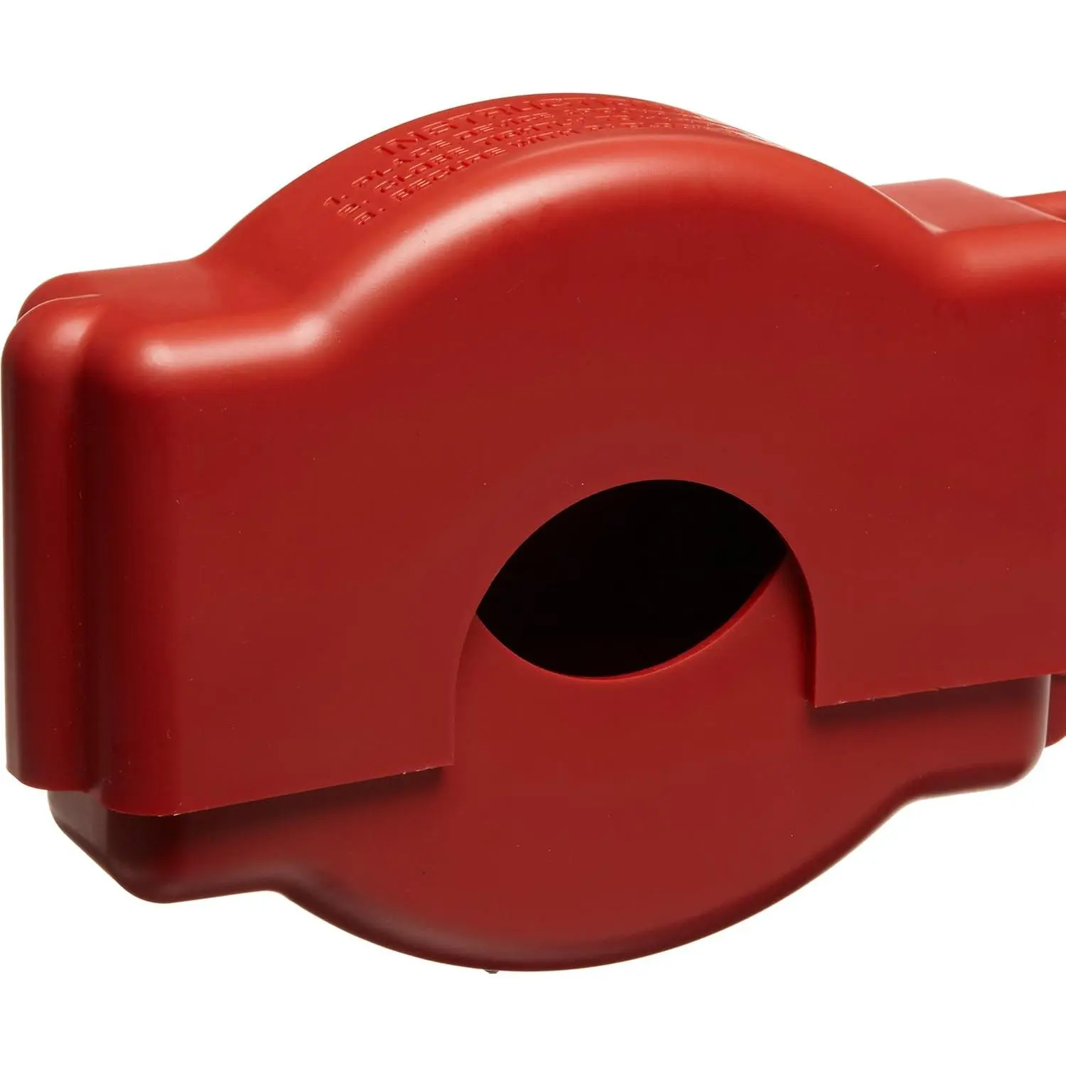 Adjustable Gate Valve Lockout - Lockout/Tagout Security Equipment for Pumps & Plumbing, Fits 1"-6.5" Valve Handle Diameter, Made in America, Includes Multi-Language Danger Labels, Multi-Language Tags