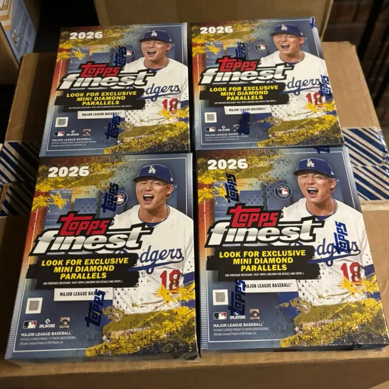 2026 TOPPS FINEST BASEBALL MEGA BOX 2026 TOPPS FINEST BASEBALL MEGA BOX