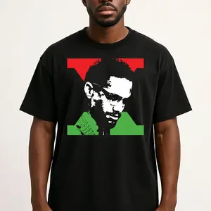 Malcolm X T-Shirt, Black History Month Tee, Black Culture Gift Sweatshirt Classic