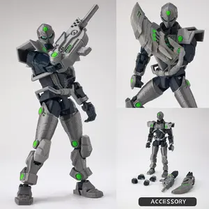 In Stock 3d Printed Invincible Toys Action Figures T13 Dummy 13 Superheroes Multi-Jointed Movable Shapeshift Toy Technology jack