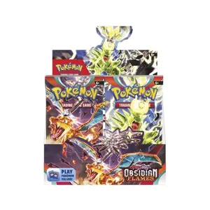 Pokemon TCG Obsidian Flames Booster Box Scarlet and Violet Cards for Enhanced Collection and Exciting Gameplay