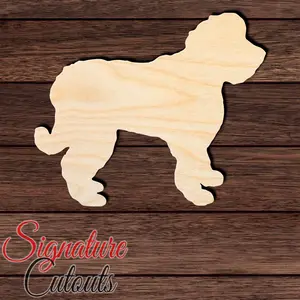 Saint Berdoodle Shape Cutout