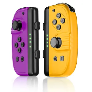 Joypad Controller for Nintendo Switch – with Fitness Ring Function, L/R Joypads Support Turbo/Reset/Calibration/Dual Vibration/Wake-up/Motion Control