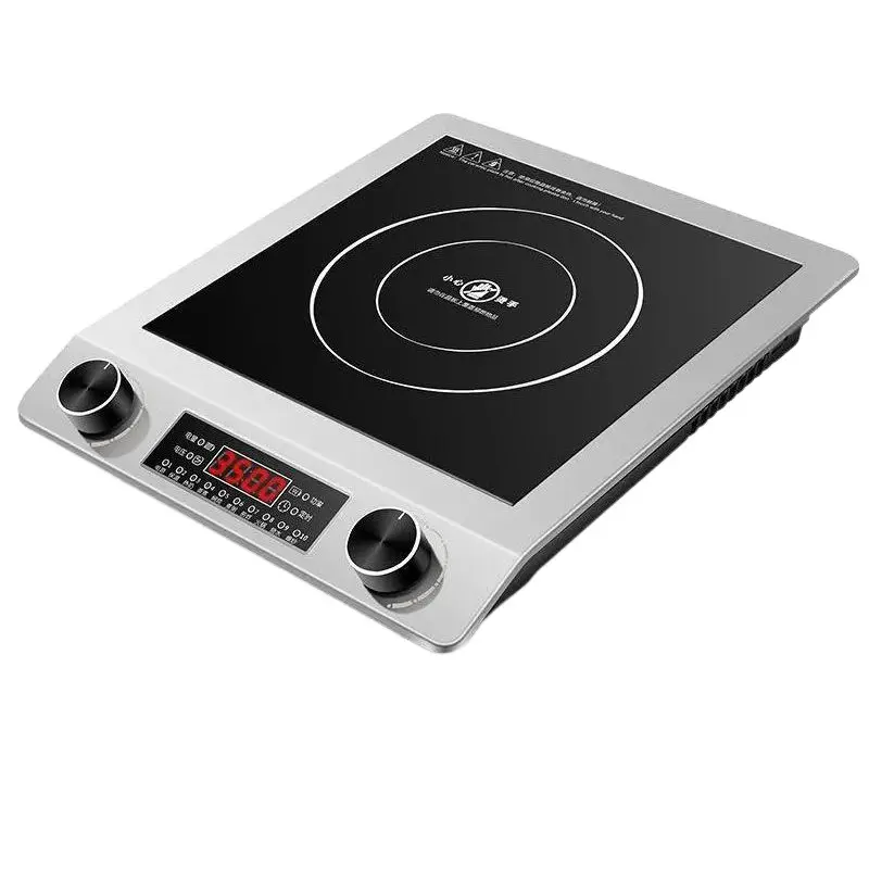 3500W Power Concave Induction Cooker - 28*30cm Household Integrated Unit Electric Ceramic Stove, Multi-Cook Modes Fast Heating Appliance for Daily Family Meals, Gatherings, Easy to Clean