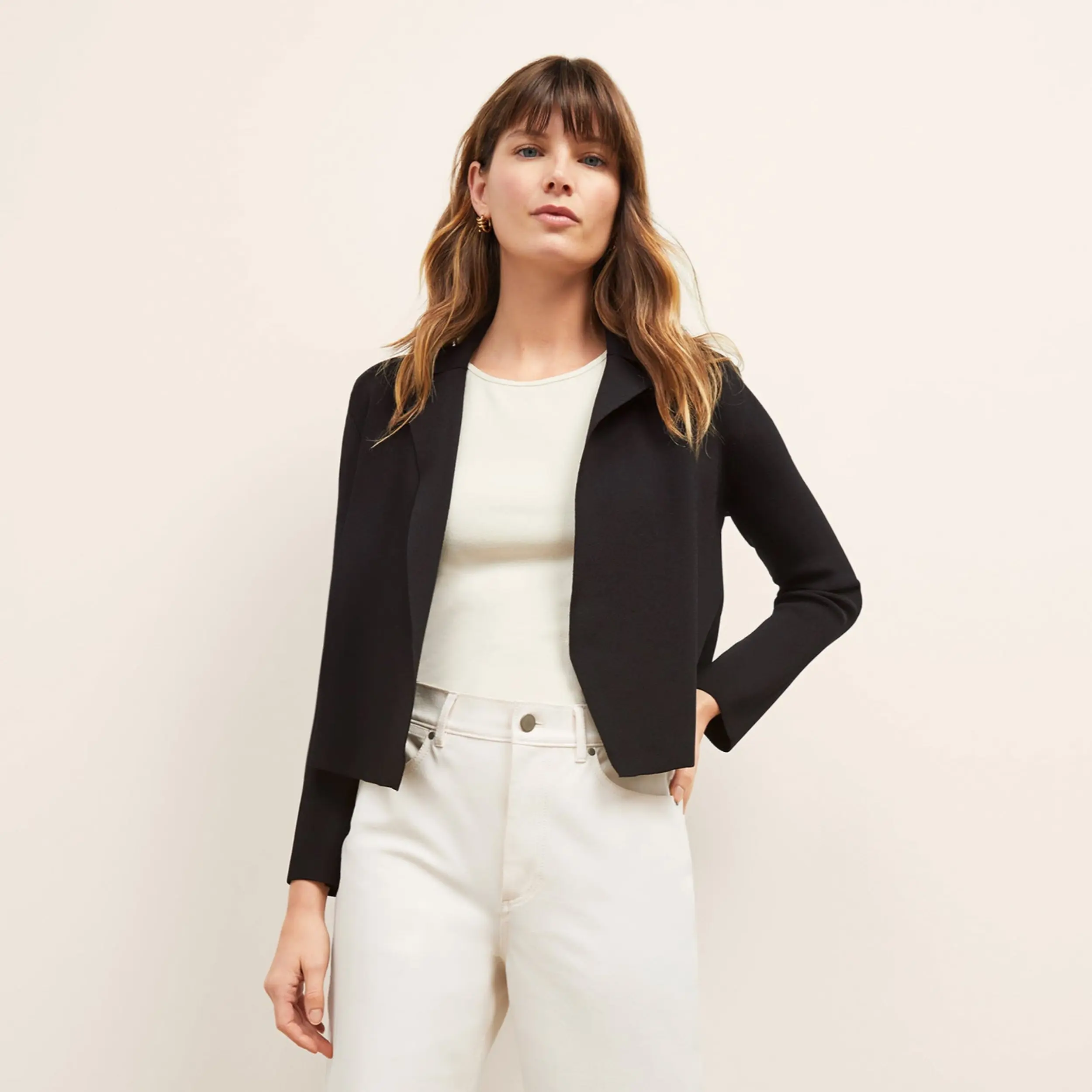 Jolie Lapel Jardigan :: Black