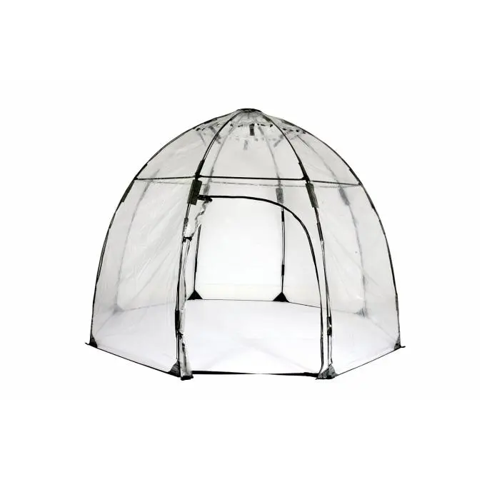 212 MAIN Haxnicks 50-2500 TDI Brands Standard Portable Greenhouse - Modern Outdoor Prefab Dome Greenhouse with Doors, PVC Fabric, Storage Bag, Natural Light Support for Plant Growth, Plant Germination Equipment, Prefab Dome Greenhouses & Plant Germination