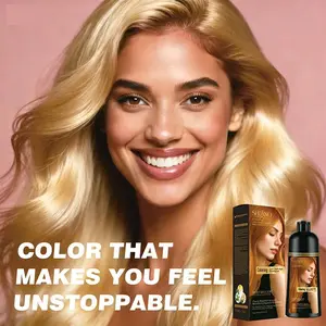 Ginseng Essence, the natural herbal hair care solution of the year. Your new secret weapon: a one-step solution that combines coloring, cleansing, and conditioning to protect your captivating hair color for the long haul.
