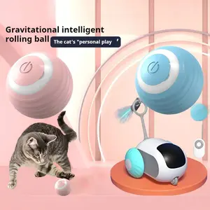 Cat Interactive Smart Ball - Interactive Smart Design for Cats, Lightweight and Easy to Use