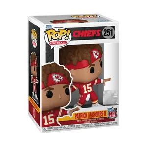 Funko Pop! Kansas City Chiefs - Patrick Mahomes II in Red Headband #251 Collectible Pop Vinyl Figure