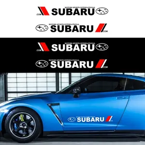 Car Side Door 3D Sticker Badge Decoration Accessories, Fits Subaru Forester, Legacy, Wrx, Xv, Brz, Impreza, Ascent, Auto Parts