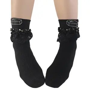Ruffle Coffin Socks Ruffle Coffin Socks