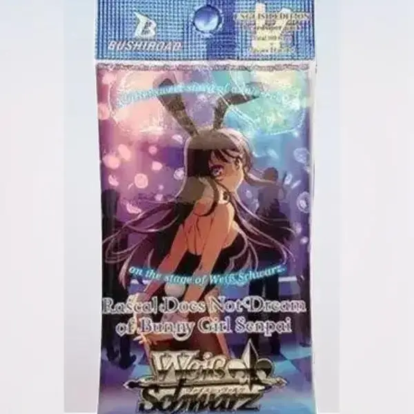 Weiss Schwarz Rascal Does Not Dream of Bunny Girl Senpai Booster Pack - TikTok Shop Weiss Schwarz Rascal Does Not Dream of Bunny Girl Senpai Booster Pack - TikTok Shop