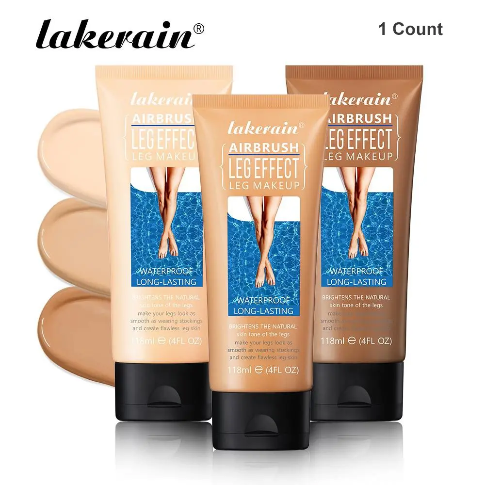 Long-Lasting Leg Foundation Cream, Moisturizing Hydrating Matte Flawless Natural Makeup for Legs, Even Skin Tone All Day Coverage, Dark Tinted Lotion, Water Proof, Flawless Makeup Cosmetic