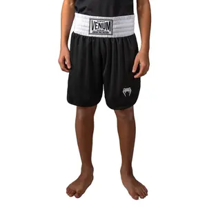 Venum Classic Youth Boxing Shorts - Black/White