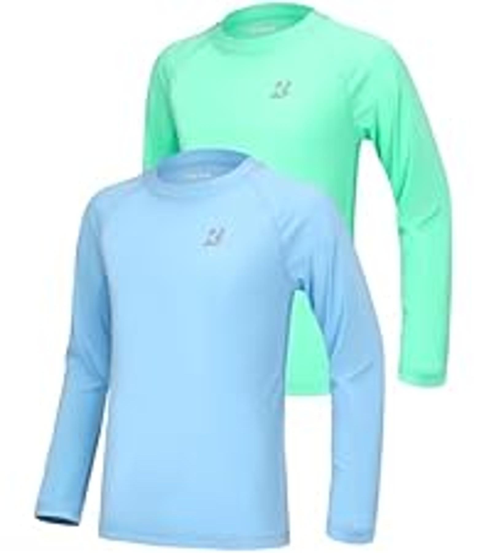 Boys' Rashguard Swim Tee, UPF 50+ Sun Protection Short-Sleeve Quick-Dry Water Shirt for Kids (Great Gift Option)