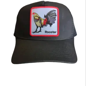 Hat rooster suela roja gorras bordada  de trucke gallo hat