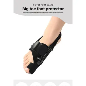 Big toe correction orthotic device for day and night use, adjustable toe separator to fix and straighten the big toe bone Universal Bunion Corrector