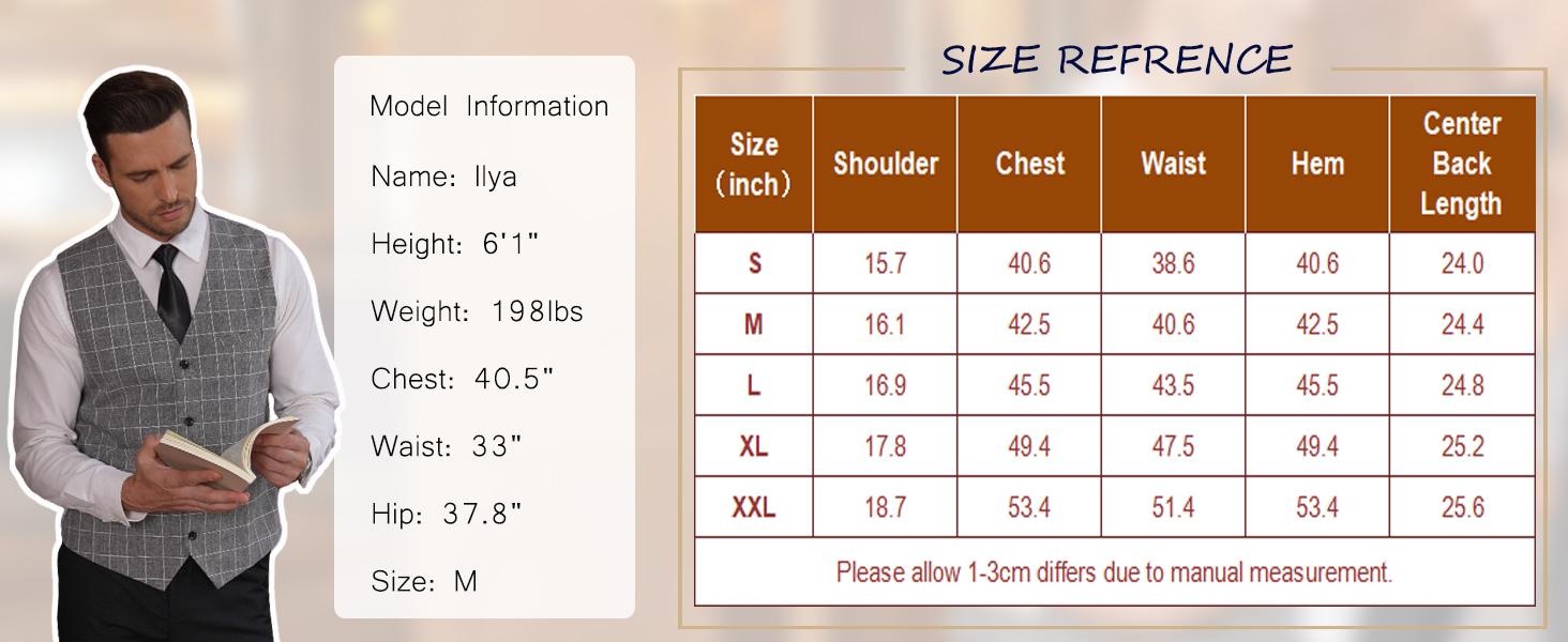 COOFANDY Men's Vests Casual Business Vests Lightweight Waistcoat Slim Fit Suit Vest COOFANDY Men's Vests Casual Business Vests Lightweight Waistcoat Slim Fit Suit Vest