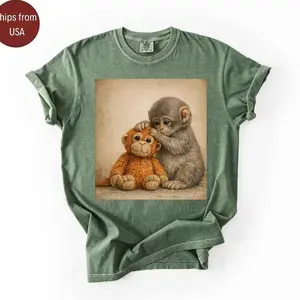 Team Punch Comfort Colors® T-Shirt, Baby Monkey Punch Shirt