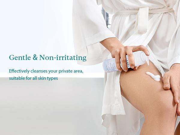 RPE Life Sensitive Soothing Foaming Feminine Wash for Women - Vaginal Reduces Odor - Ph Balance - Natural Ingredients