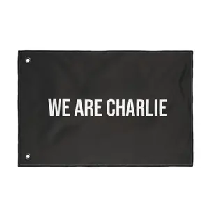 Double Sided Flag WE ARE CHARLIE