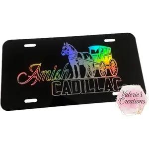 “Amish Cadillac” License Plate