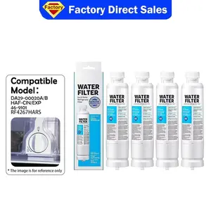 Compatible Replacement Water Filter for Samsung DA29-00020B, DA29-00020A, HAF-CIN, HAF-FIN – High Capacity 300 Gallon, BPA-Free, NSF/ANSI 42 & 53 Certified – Removes 99% of Contaminants