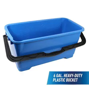 6 Gal. Heavy-Duty Plastic Bucket 6 Gal. Heavy-Duty Plastic Bucket
