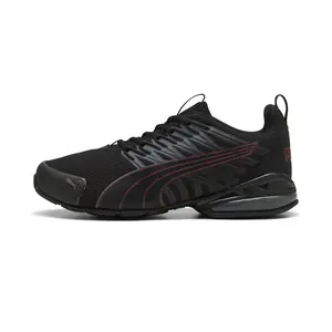 Puma Voltaic Evo 37960126 Mens Black Mesh Lace Up Athletic Running Shoes