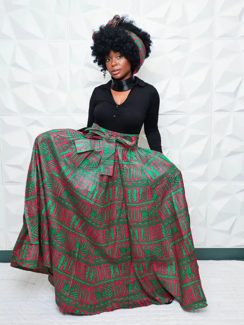Isabella African Skirt