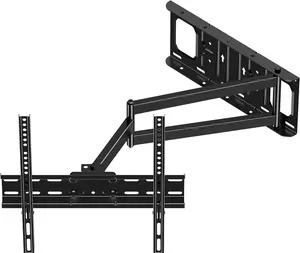 Forged Bracket Long Arm TV Wall Mount for Most 26-80" Flat Curved TVs, 25.6" Full Motion Telescopic Articulating Arm, Swivel, Tilt TV Stand Corner TV Stand Accommodates VESA Mounts upto 600x400mm,Weight Capacity upto 110lbs TV Stand #TikTokShopBlackFriday