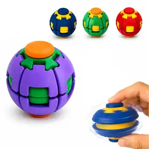 3D Printed Fidget Ball Toy, Smooth Spinning Sensory Toy, Stress Relief Desk Gadget, Anxiety Relief Fidget, ADHD Focus Aid, Portable Handheld Toy for Kids, Teens and Adults-MM2