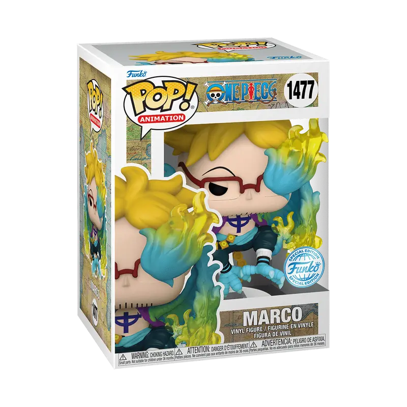 Funko Pop! One Piece - Marco #1477 Exclusive