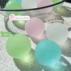 Clear Maltose Squeeze Ball - Super Soft Stress Relief Fidget Toy | Perfect for Venting & Relaxing | New Arrival