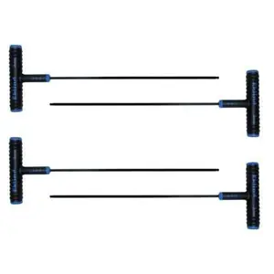 212 MAIN Eklind Tee Wrench - 9 in Length, 8 mm Metric Size, Alloy Steel Construction, Adjustable Angle Working Design
