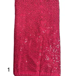 Party wear Gorgatte Saree with all over sequence work, fals and piko are done.
