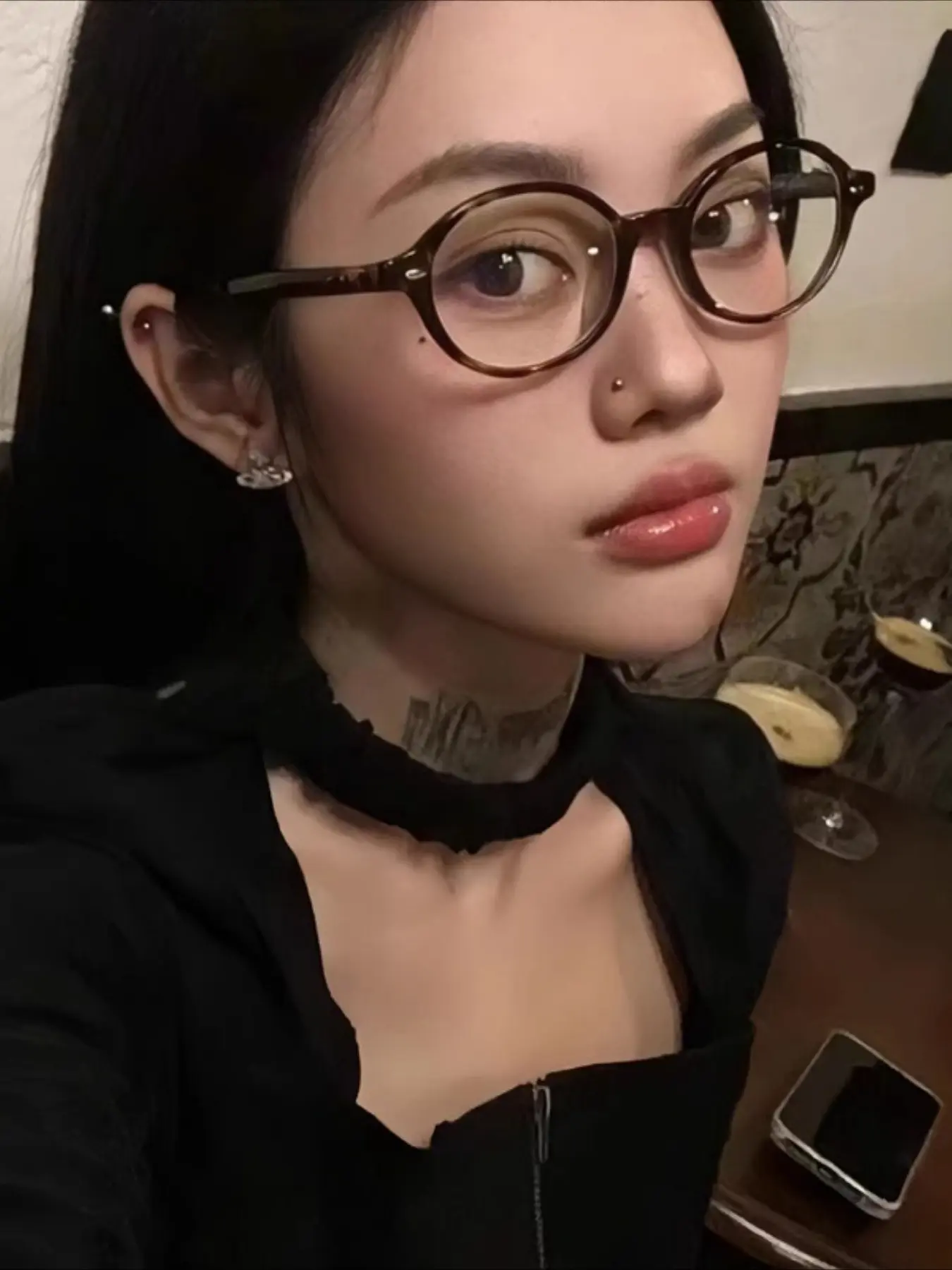 Korea Pure Desire Cute Glasses Frame Women Lovely Ins No Makeup Plain Glasses Men Eyewear Cute Decorative Computer Glasses