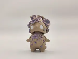 Flower Petal Pixie - 3D Printed Floral Fantasy Charm