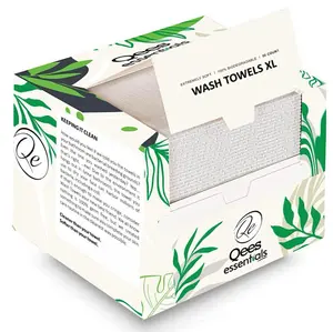 Eco Friendly Disposable Towels, Biodegradable Face Towels Makeup Remover Non Toxic Face Wipes Disposable Washcloth Sensitive Skin Wash Cloth