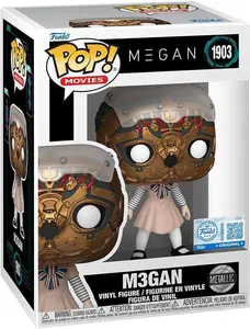 Funko M3GAN Metallic Pop! Vinyl Figure #1903 - Entertainment Earth Exclusive