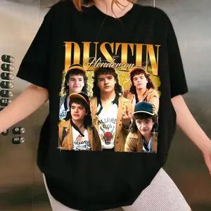 Dustin Henderson Stranger Movie T-Shirt/Sweatshirt/Hoodie, Funny Character Film Sweatshirt, Gift For Fans, Womenswear & Menswear Clothing