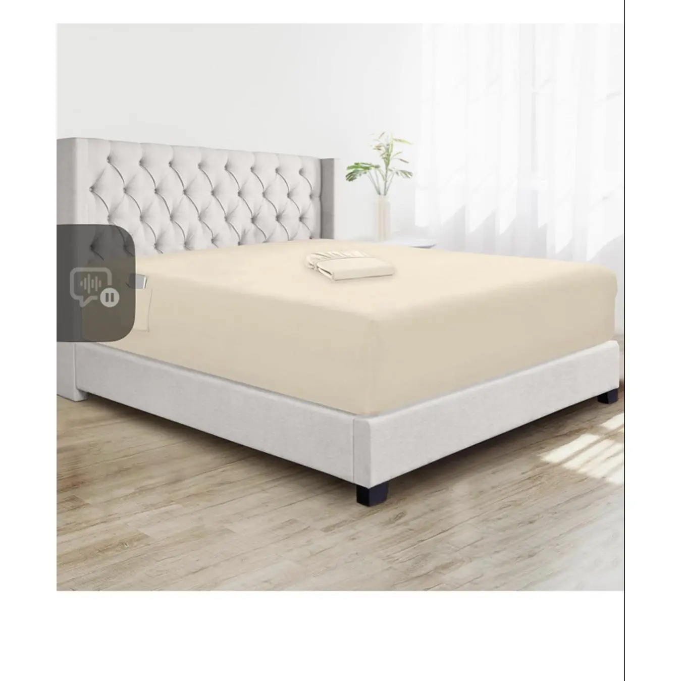 California King Fitted Sheet 18x21 - Perfect Fit for Your Bed