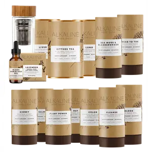 Full Body Detox Bundle -  Sea Moss & Bladderwrack,  Plant Power, Kidney, Liver Tea, Lung Tea, Bitters Tea, Gut, Colon, Cleanse, Blood, Head to Toe,  Sea Moss Soap, Calm, Black Seed Oil, and Double Wall Tea Infuser 17oz