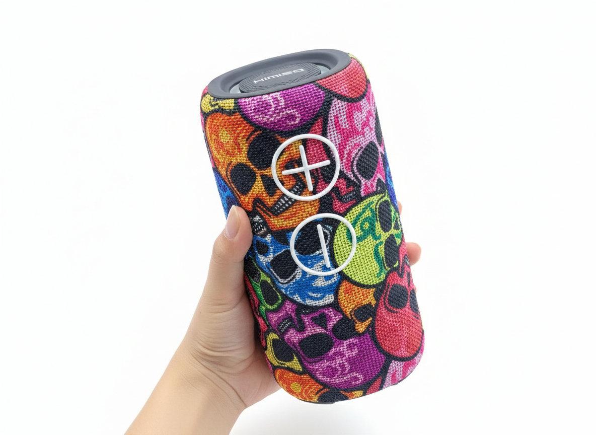 20W Portable Wireless Speaker, Bluetooth 5.4, IPX6 Water Resistant, Extra Bass, TWS Stereo Pairing, TF Card & 2400mAh Battery, Universal Compatibility