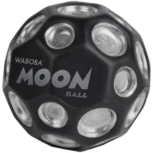 Waboba Moon Ball Dark Side of The Moon – Hyper Bouncy Ball for Extreme Bounce and Outdoor Play, Durable High Bounce Ball for Kids, Teens, and Adults