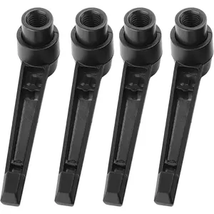 4Pcs M6 Female Thread Level Adjustable Clamping Lever Handle Knob for Mechanical Use