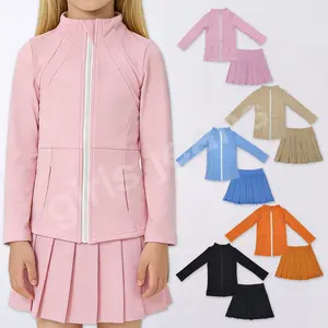 Athletic Active Girls Skort Set