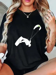 100% Cotton Kiteboarding - Surfing Kiteboarder Surfboarding Kitesurfer T-Shirt Short