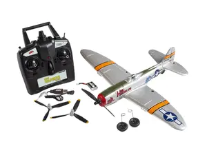 Rage RC RGRA1307 P-47 Thunderbolt Micro RTF Airplane with PASS System