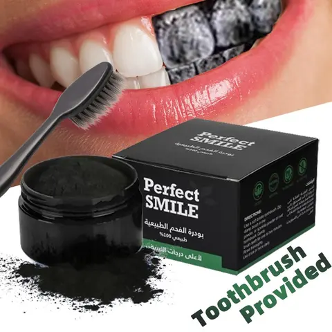 Activated Charcoal Teeth Brightening Powder, 1 Box/2 Boxes Deep Cleaning Teeth Polishing Powder, Oral Care Product for Men & Women, Tooth Powder, Teeth Whitener Powder